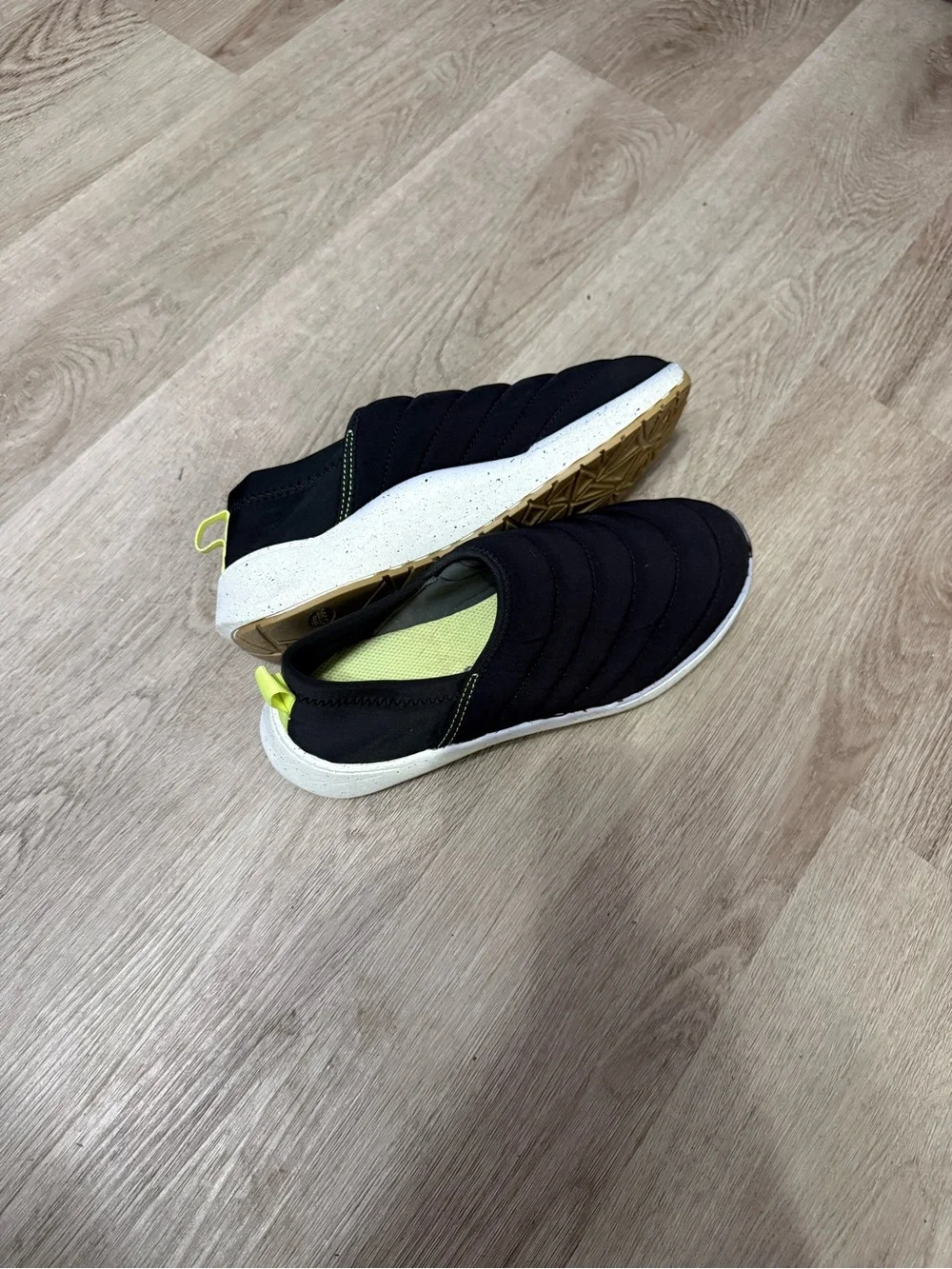 Dr. Scholl's Black Quilted Slip-On Sneakers